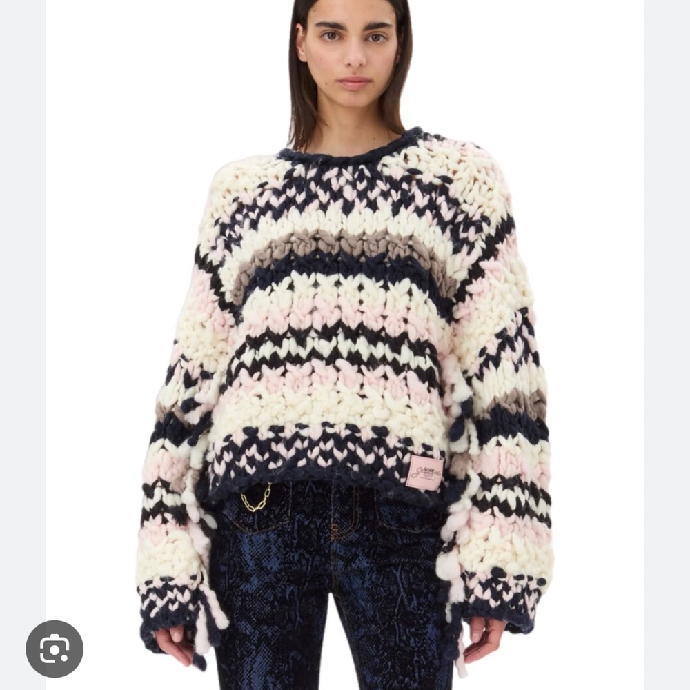 Ganni Chunky Knit Sweater